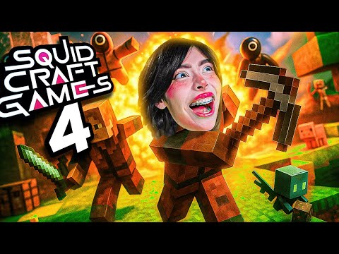 DIA 1 DE LOS SQUID CRAFT GAMES 😨