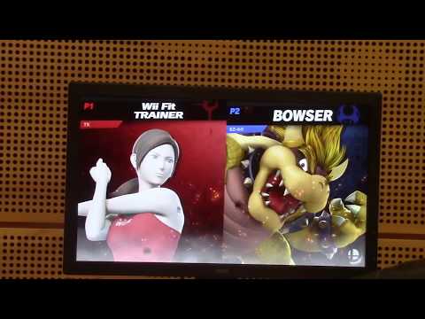 TKBreezy (Wii Fit) vs. Gimpyfish62 (Bowser) - Winners Semis B4 - Don't Park on the Grass 2018