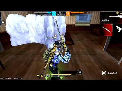 1v4 Clutch with the AWM! 🕳️Insane Sniping Skills in Custom Map!"💥