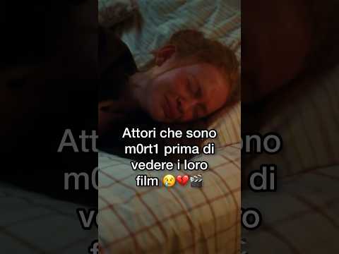 Attori che sono morti prima di vedere i loro film😞❤️‍🩹#sadiesink #heathledger #film #shorts #short