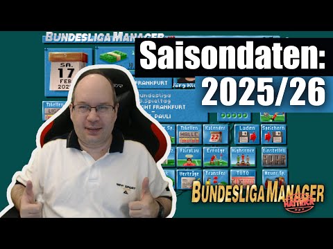 [GER] Free Amiga/PC Game: "Bundesliga Manager Hattrick" with the data from the 2025/26 season #001