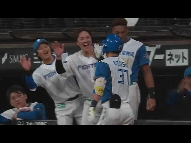 【4回裏】攻守で大活躍!! ファイターズ・江越大賀 古巣タイガースから4号ソロホームランを放つ!! 2023年6月9日 北海道日本ハムファイターズ 対 阪神タイガース