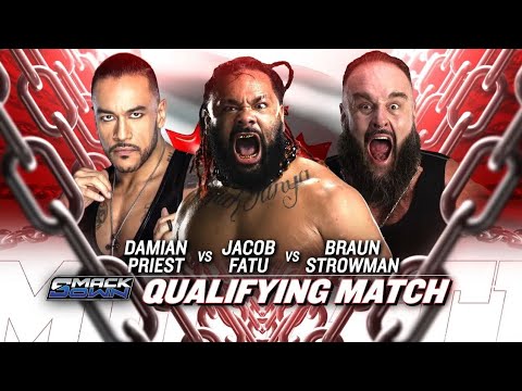 Damian Priest vs Jacob Fatu vs Braun Strowman (1/3): SmackDown, Feb. 14, 2025