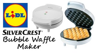 Middle of Lidl - SilverCrest Bubble Waffle Maker - Waffly Versatile!