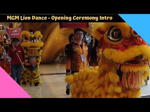 Lion Dance Introduction - MGM Lion Dance Championship 2019