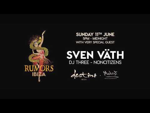 NonCitizens @ RUMORS Ibiza Warm Up Sven Vath [11th June 2017]