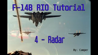 DCS: F-14B RIO Tutorial 4 - Radar parte 1 [PT/BR]