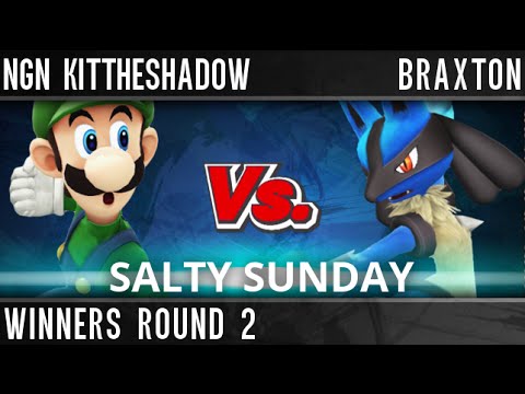 Salty Sunday @ eBash 46 (WiiU) - NGN KitTheShadow VS Braxton - Winners Round 2