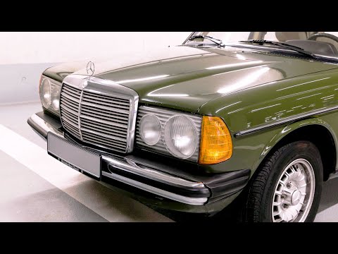 W123 Mercedes-Benz 200 D with legendary engine OM615, 1982