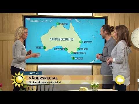 Väderspecial: Oddsen för ett bra väder - miljoner i potten - Nyhetsmorgon (TV4)