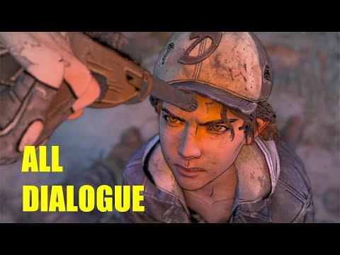 Clementine's Group Fights Off Lilly and Raiders/All Dialogue /The Walking Dead: The Final Season