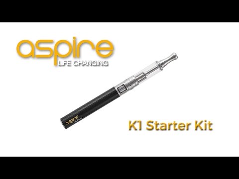 Part of a video titled Aspire K1 Starter Kit - How To Guide - YouTube
