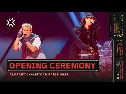 2025 VALORANT Champions Opening Ceremony ft. 347aidan, templuv, Qing Madi, & 8AE