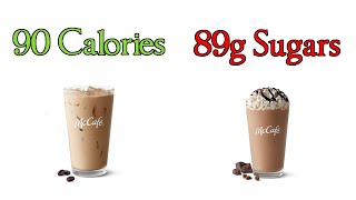 Every Menu Item at McDonald's McCafe + Nutritional Values