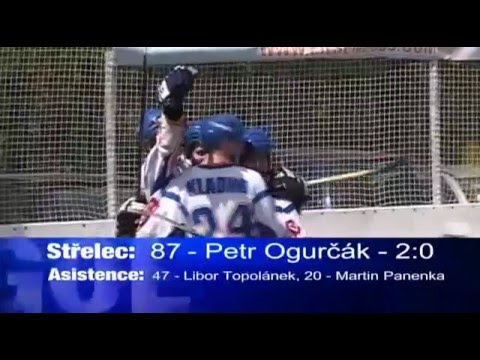 hokejbal - 2.semifinále 2008/09 HBC Kladno - HBC Plzeň