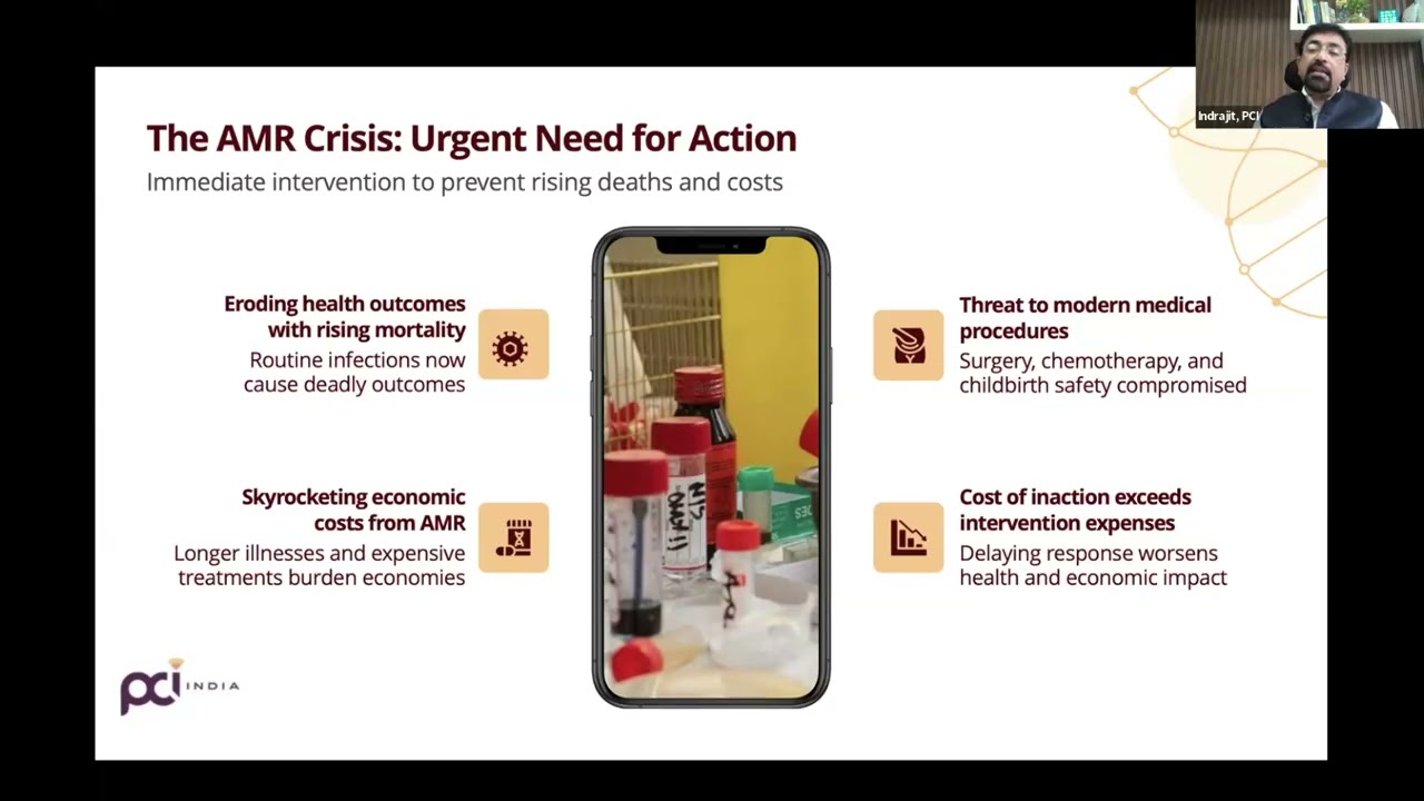 [Webinar] S.M.A.R.R.T. Diagnostics for Antimicrobial Resistance Control in India