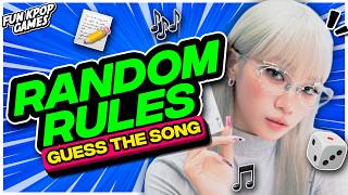 ⭐️ GUESS THE KPOP SONG BY A RANDOM RULE | KPOP QUIZ - FUN KPOP GAMES 2026