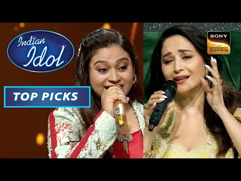 Madhuri जी & Sonakshi ने गाया 'Kaahe Chhed' Song |Indian idol S13| Top Picks |Sonakshi | 21 Jan 2023