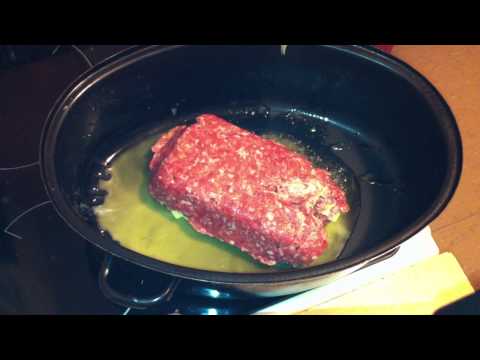 Beamtenstippe kochen - Hackfleisch mit eingelegten Gurken