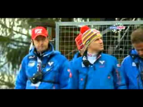 Terrible crash by Thomas Morgenstern.Kulm 10.01.2014