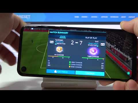 Gameplay of FIFA Mobile on MOTOROLA One Vision – Efficiency Test