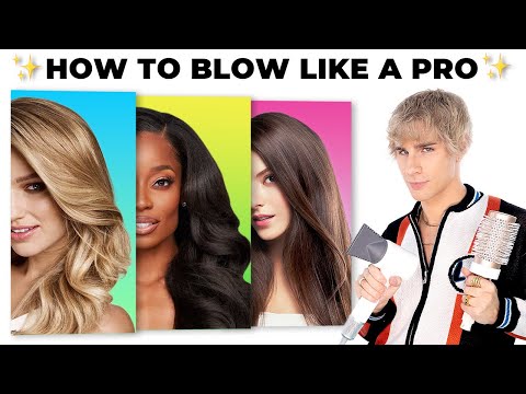 Hairdressers Guide To Blowing Out Your Hair Like A PRO