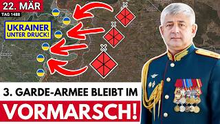 Russlands 3. Armee mit tiefem Vordringen vor Slowjansk, 6. motorisierte Brigade gewinnt mehrere km²!