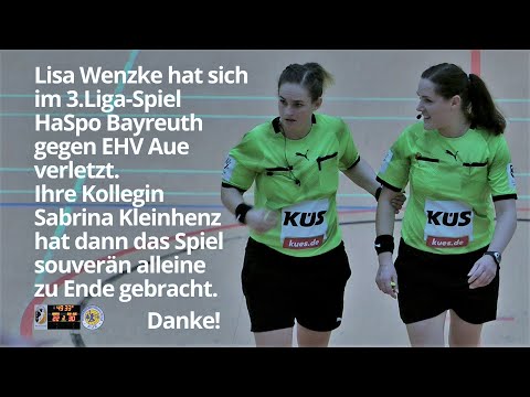 Handballregeln: Verletzung einer Schiedsrichterin – und dann?