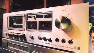 Video thumbnail for PIONEER CT-506 cassette tape deck -1979- by Retro Deck