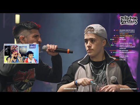 GAZIR VS ACERTIJO CON METALINGUISTICA | CUARTOS | ELEMENTAL REACCIONANDO A FMS INTERNACIONAL