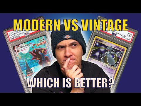 Modern VS Vintage Pokémon Cards: Which is better?