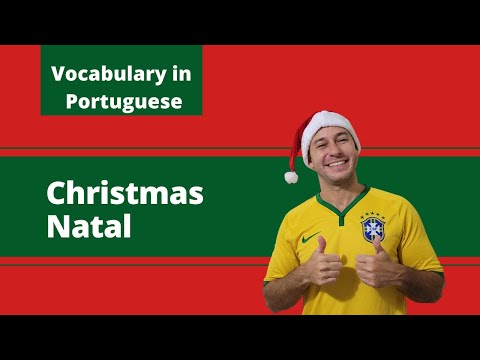 Brazilian Portuguese Vocabulary: Christmas