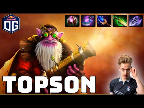 OG.TOPSON-Magic Sniper  Pro Gameplay Hight MMR Dota 2 7.28