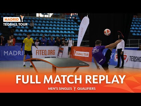 Teqball Tour - Madrid | Men's singles, Qualifiers | A.Gyorgydeak vs B. Levik