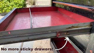 How to Lubricate Friction Slides on a Tool Box