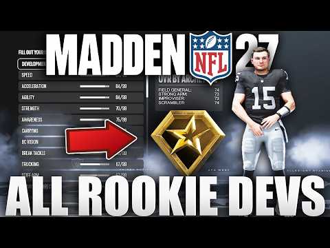 Madden Development Traits