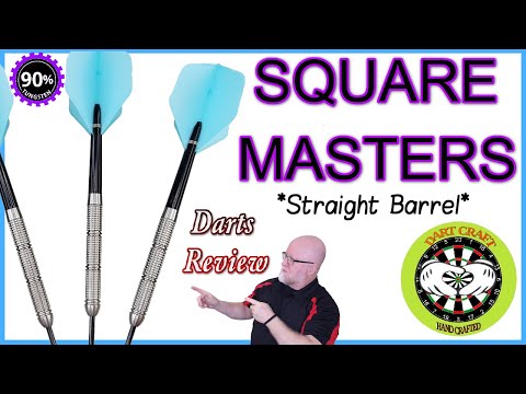 Darts Craft SQUARE MASTERS V1 Straight Barrel Darts Review