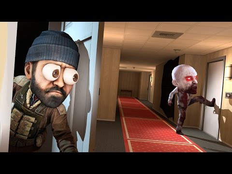 СЛЕПОЙ МАНЬЯК БЕГАЛ ПО ВСЕМУ ДОМУ ЗА ЖЕРТВОЙ! (CS:GO Смешные Моменты)
