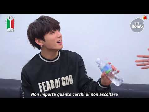 [SUB ITA] 180204 [BANGTAN BOMB] V&Jungkook Singing at standby time