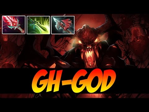 GH-GOD Plays Shadow Fiend WITH BLOODTHORN AND OTHERS - Vol 10 - 9000 MMR - Dota 2