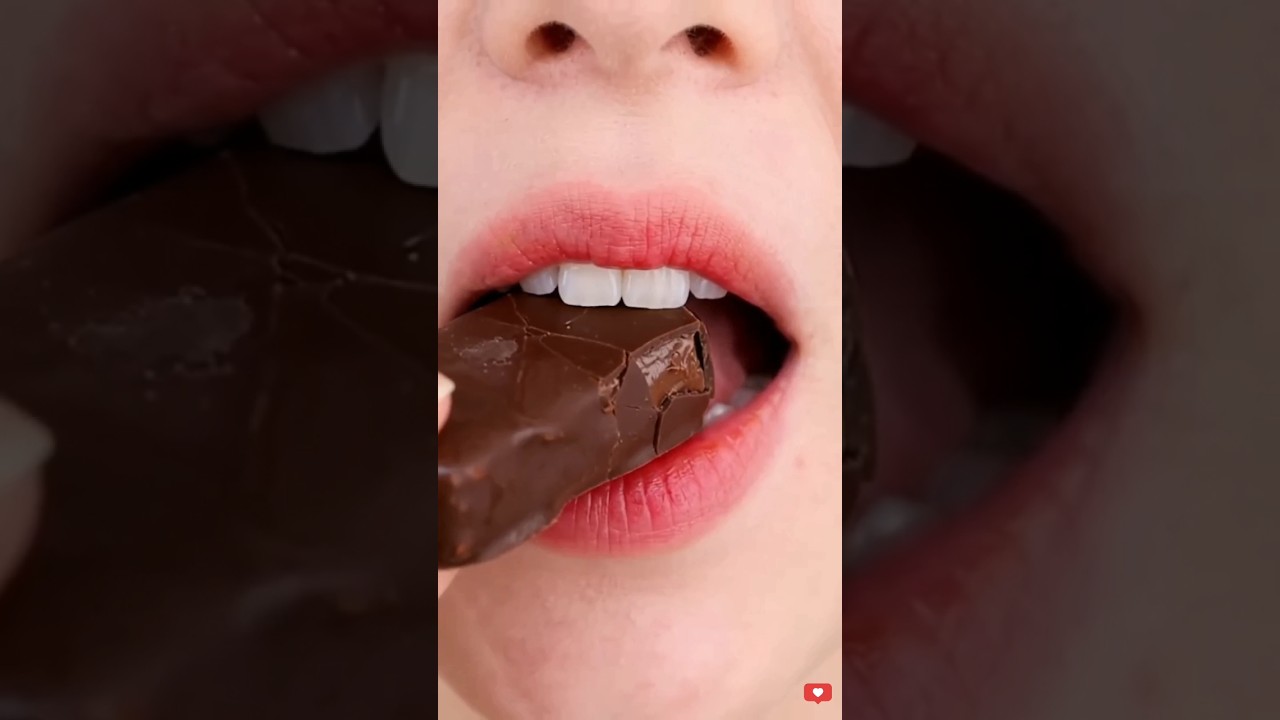 Lips Crunch ASMR #asmr #lips #satisfying #chocolate  #shorts #shortsfeed #viral #trending #viralnow
