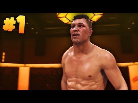 UFC 3 CAREER MODE - EP 1: OUR FIRST FIGHT! (UFC 3 1080P PS4 Walkthrough Gameplay Part 1)