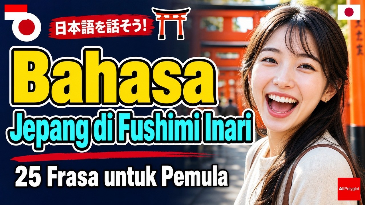 Bahasa Jepang Percakapan Fushimi Inari Pemula | Pemula | Mendengarkan | Santai | Ungkapan Lazim | Ba episode artwork