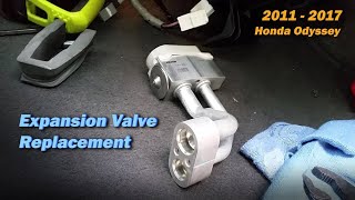 Odyssey AC Evaporator Expansion Valve Replacement