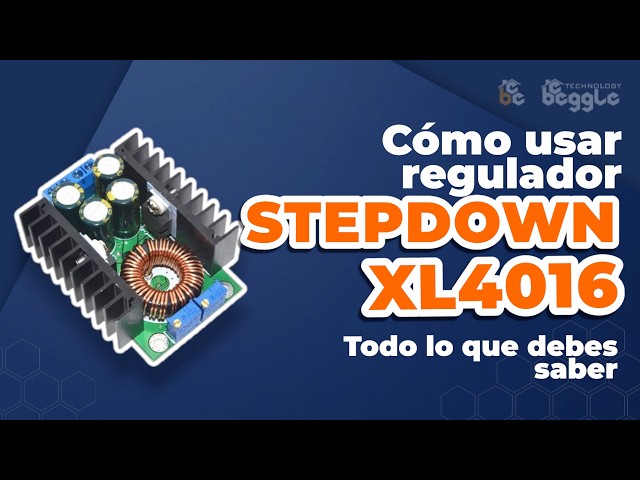 Vídeo relacionado con Zilimontt XH-M401DC - Módulo reductor para placa reguladora de voltaje CC de alta potencia XL4016E1, 8 A, 200 W, modulación, protección contra sobrecorriente y sobretemperatura, ajustable 1