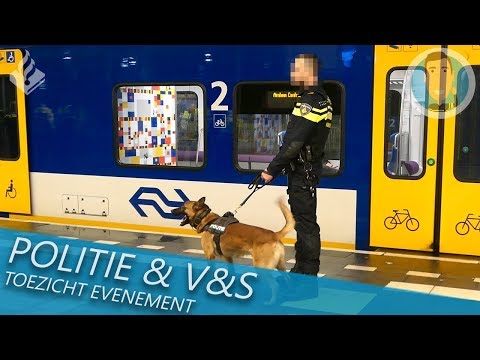 EEN DIENST MEE MET V&S | TOEZICHT STATION ARNHEM | INZET WAPENSTOK TIJDENS RUZIE