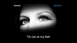 Barbra Streisand - I think it&#39;s going to rain with lyrics - New single 2012