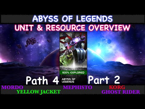 Abyss of Legends - Path 4 - Part 2 Unit & Resource Overview.