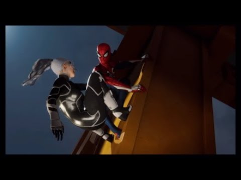 Spiderman ps4 gameplay black cat is alive