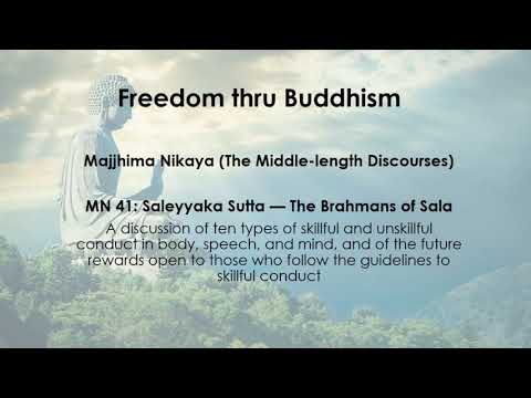 MN 41: Saleyyaka Sutta — The Brahmans of Sala
